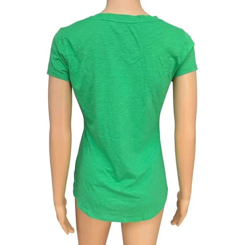 Express Women's Love Sequin St. Patrick's Day Top shirt cotton blend size XS